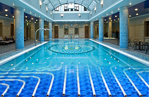 Водяной теплый пол в бассейне